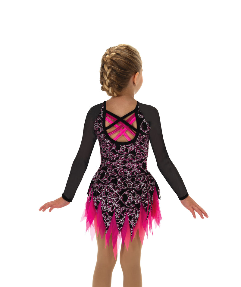 JR641 Featherella Figure Skate Dress