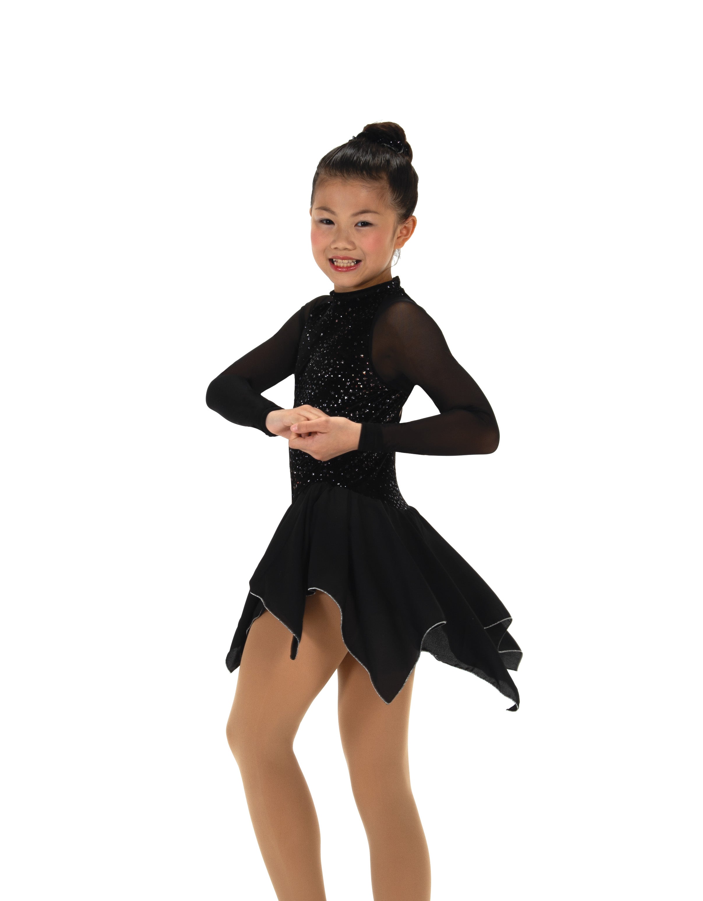 JR655 Starbound Figure Skate Dress side view