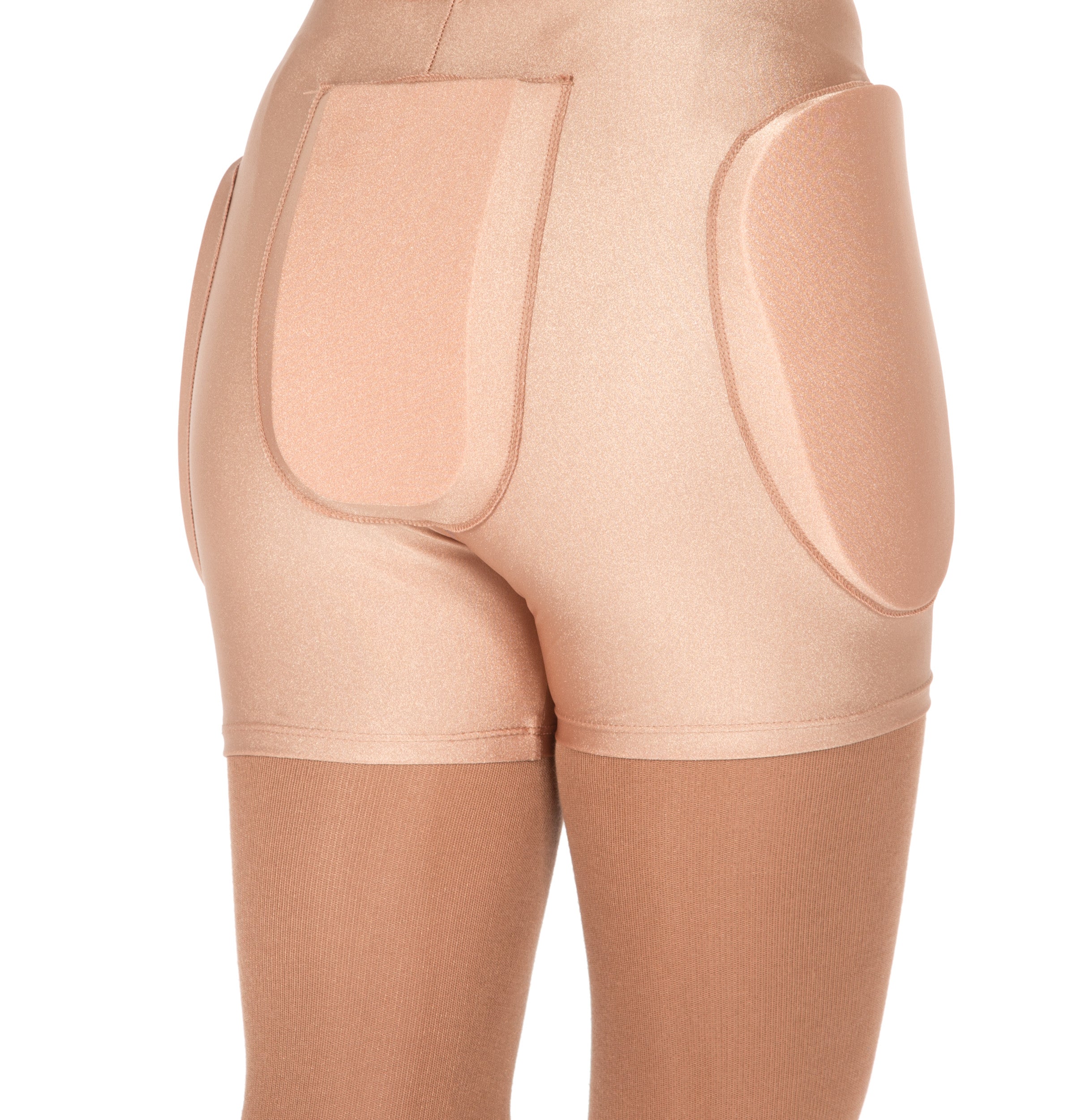 JR850-BG 850 Protective Shorts - Beige, skate padding