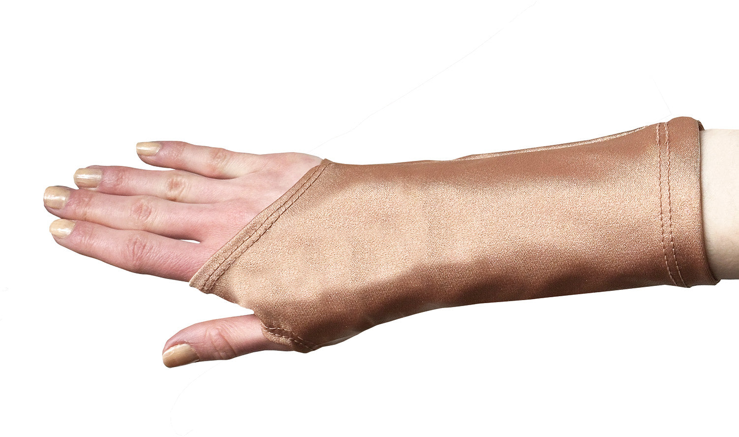 Beige JR854 padded hand guard for palm protection