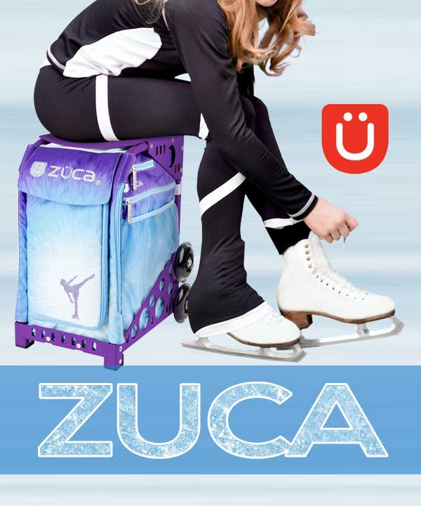 zuca bag, figure skating bags with wheels and ice skate bag for kids and adult skaters in Canada
