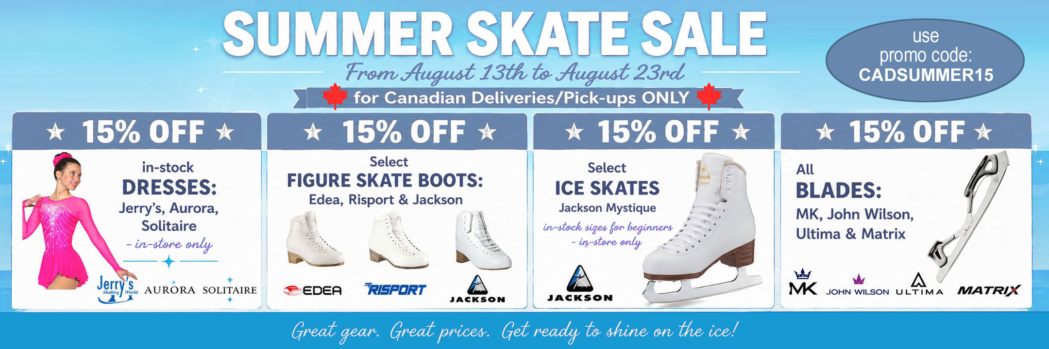 Summer Skate Sale