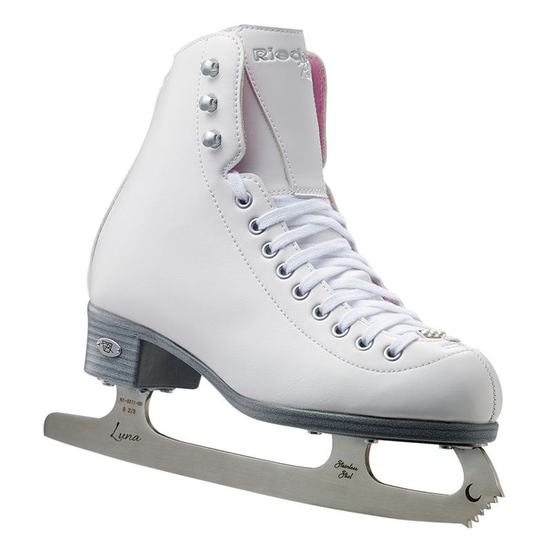 Girls white ice discount skates