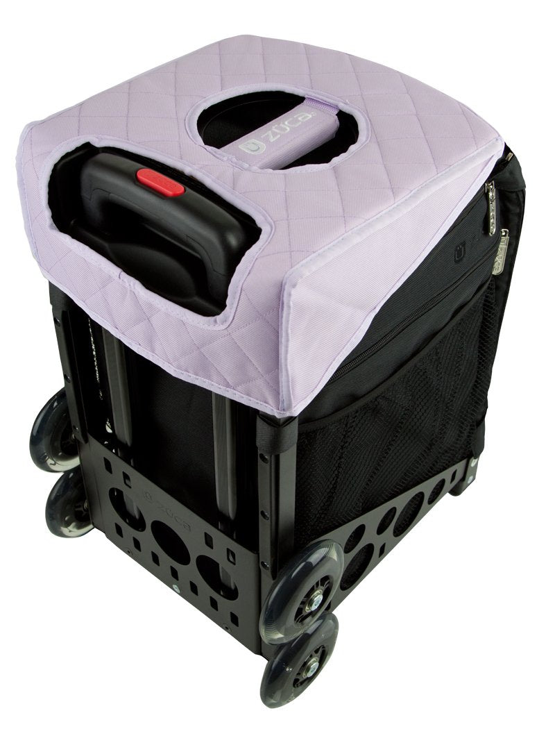 Zuca Sport Travel Tote Reversible Seat Cushion Lilac-Purple