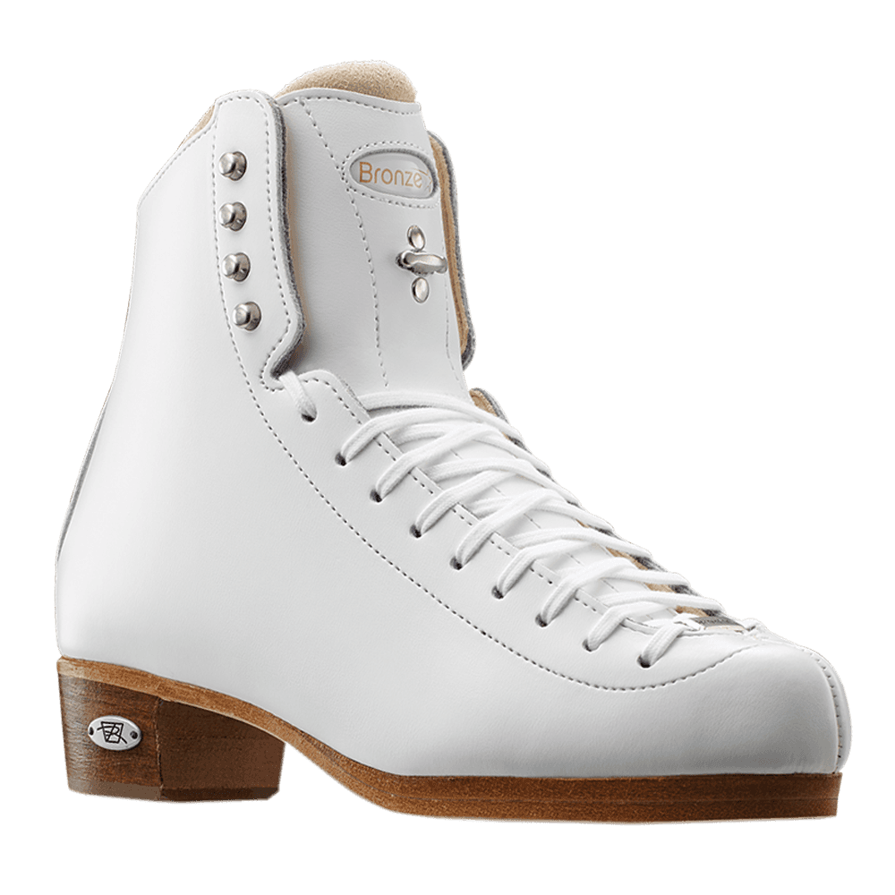 Riedell 43 Bronze Star Girls Figure Skate Boots