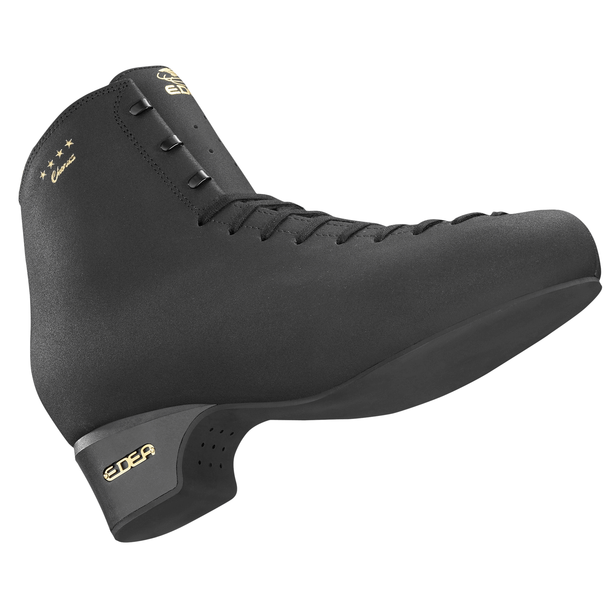 Edea Chorus Figure Skate Boots - Black / Adult 205 / C